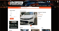 Desktop Screenshot of dinarteveiculos.com.br